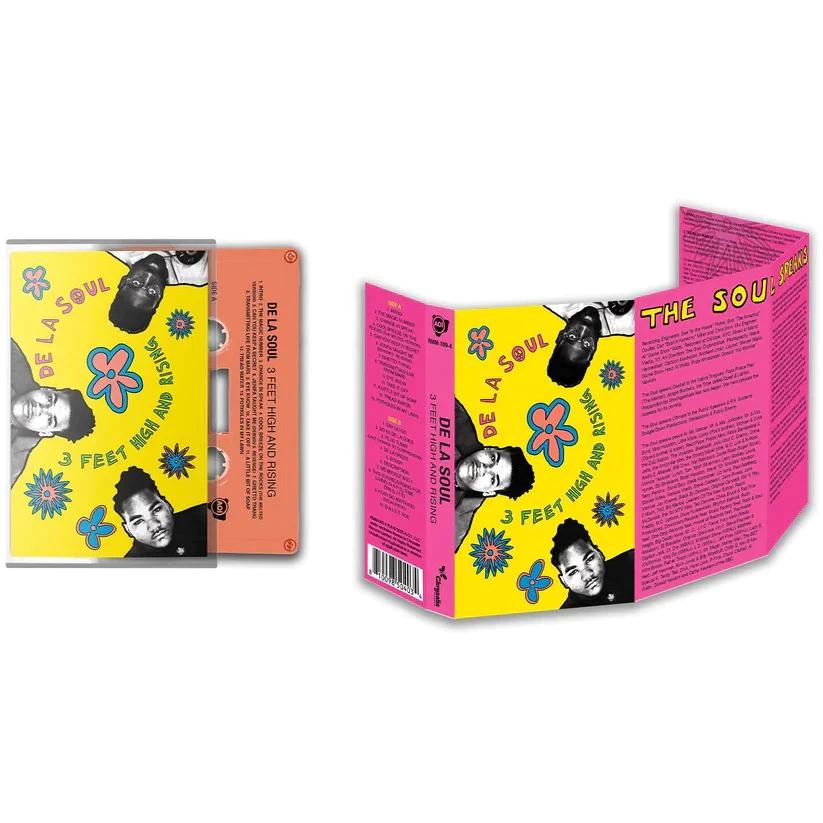 3 Feet High And Rising - Orange [Explicit Content] (Cassette) Music Cassette Tape