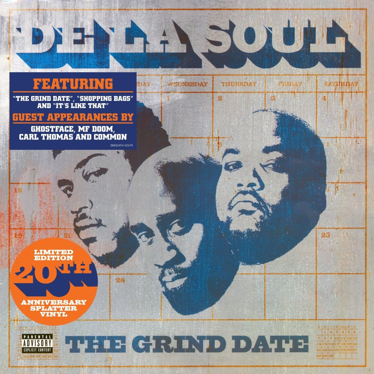 The Grind Date (20th Anniversary) (Splatter Colored Vinyl) (2 Lp's) Vinyl Record
