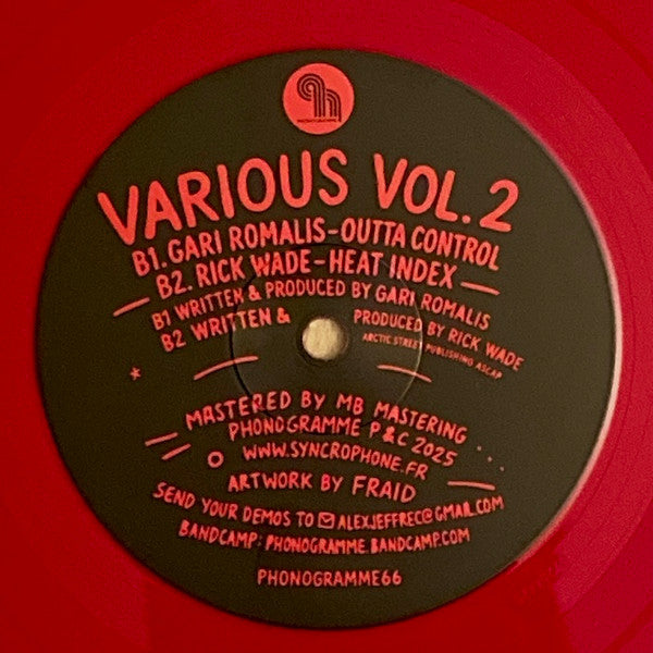 Various Vol.2 (PINK VINYL) | Mint (M) Mint (M)
