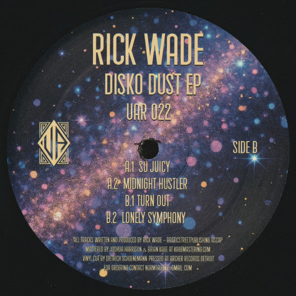 Rick Wade - Disko Dust EP (VINYL) | Mint (M) Mint (M)