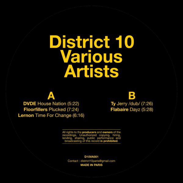 Various - (PRESALE) District 10 (VINYL) | Mint (M) Mint (M)