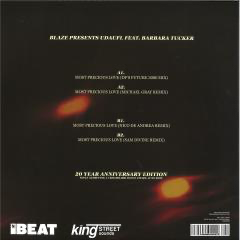 Blaze presents UDAUFL feat. Barbara Tucker - (PRE-ORDER) Most Precious Love (20th Anniversary Special Edition) (VINYL) |