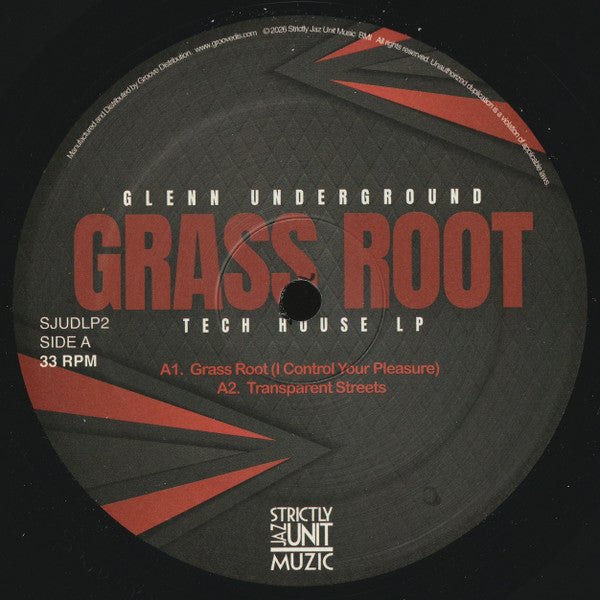 Glenn Underground - Grass Root - Tech House LP (2xVINYL) | Mint (M) Mint (M)