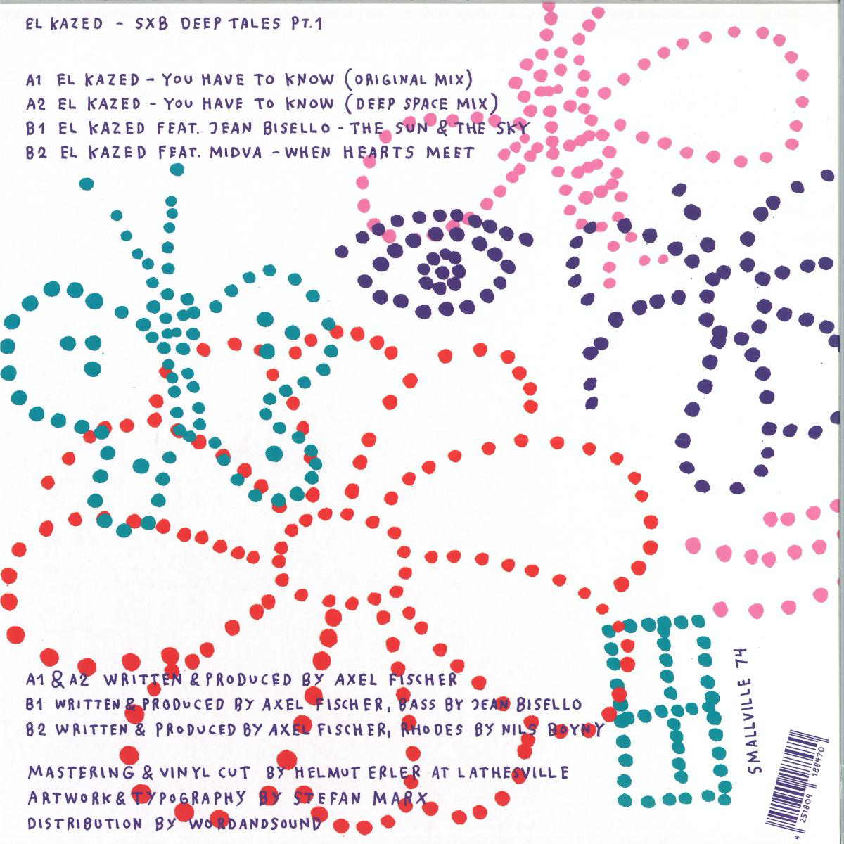 El Kazed - SXB Deep Tales Pt. 1 (VINYL) | Mint (M) Mint (M)