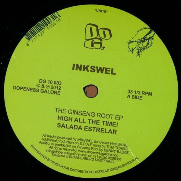 Inkswel - The Ginseng Root EP (12" VINYL) | Mint (M) Mint (M)