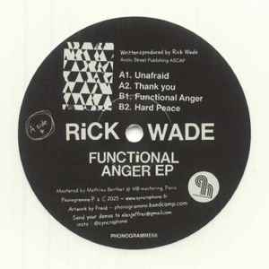 Rick Wade - Functional Anger EP (VINYL) |