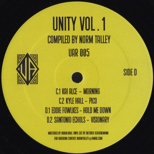 Various - Unity Vol. 1 (2x VINYL) | Mint (M) Mint (M)