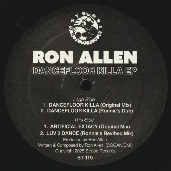 Ron Allen - Dancefloor Killa EP (12") | Mint (M) Mint (M)