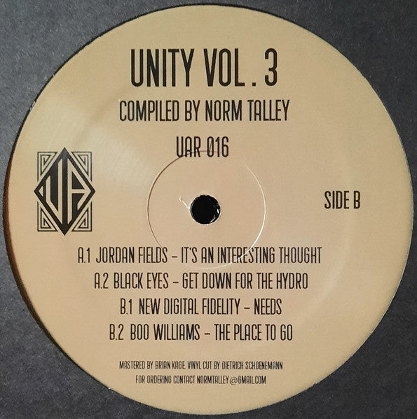 Various - Unity Vol. 3 (2x VINYL) |