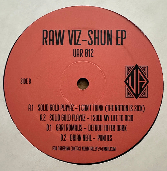 Various - Raw Viz-Shun EP (12") |