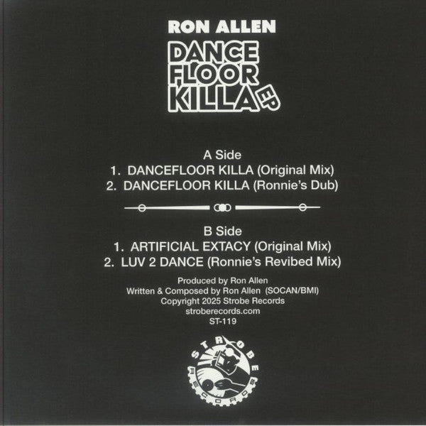Ron Allen - Dancefloor Killa EP (12") | Mint (M) Mint (M)