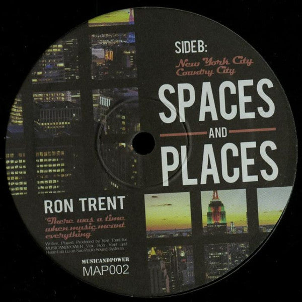 Ron Trent Spaces And Places 12" Mint (M) Generic
