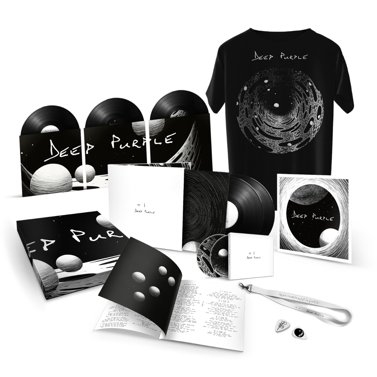Deep Purple =1 (With CD, With DVD, Limited Edition) (2 Lp's) (Box Set) Vinyl Record