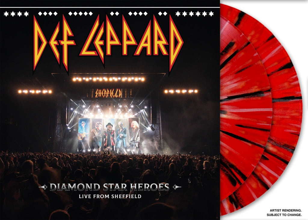 Diamond Star Heroes: Live From Sheffield [180G Multicolor Splatter 2LP] [Half-Speed] Vinyl Record