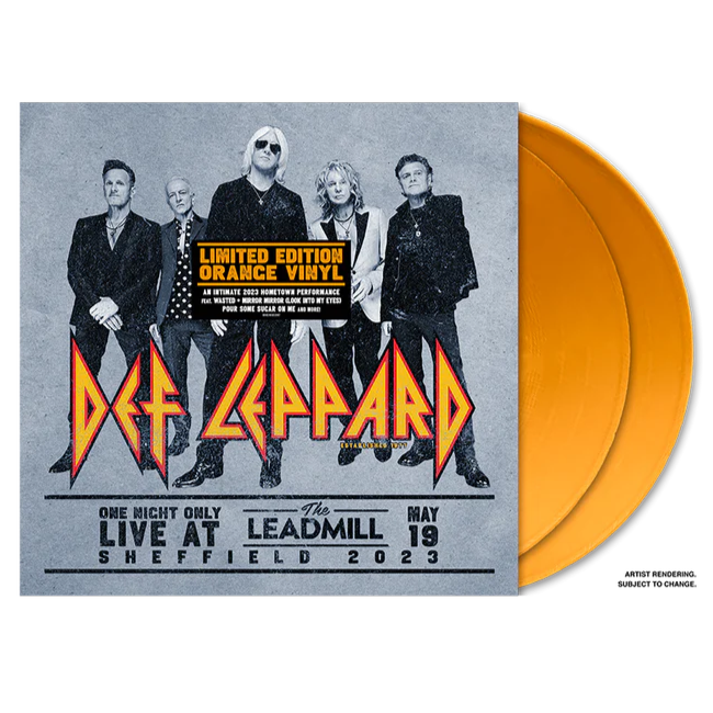 Def Leppard - One Night Only: Live At The Leadmill 2023 (Limited Edition, Orange Colored Vinyl) (2 Lp's) Vinyl Record