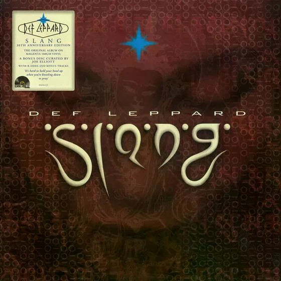 Def Leppard - Slang (RSD Exclusive, 180 Gram Magenta Colored Vinyl, Magenta, Anniversary Edition) (2 Lp's) Vinyl Record