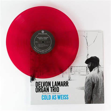 Delvon Lamarr Organ Trio Cold As Weiss (Colored Vinyl, Transparent Red) Vinyl Record