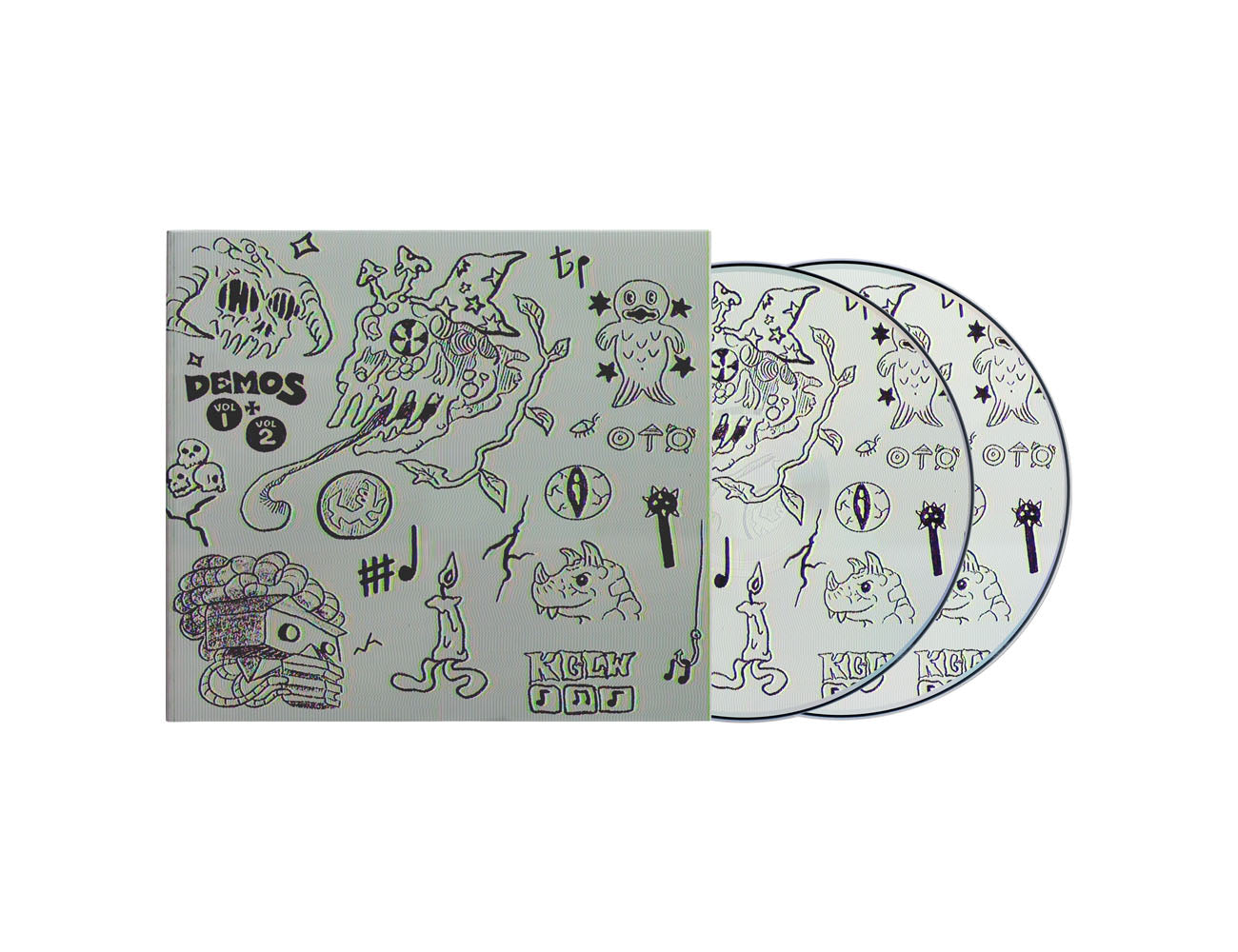 Demos Vol. 1 + Vol. 2 - Double Music CD