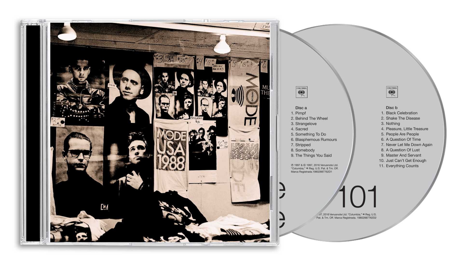 101 - Live [2CD] Music CD