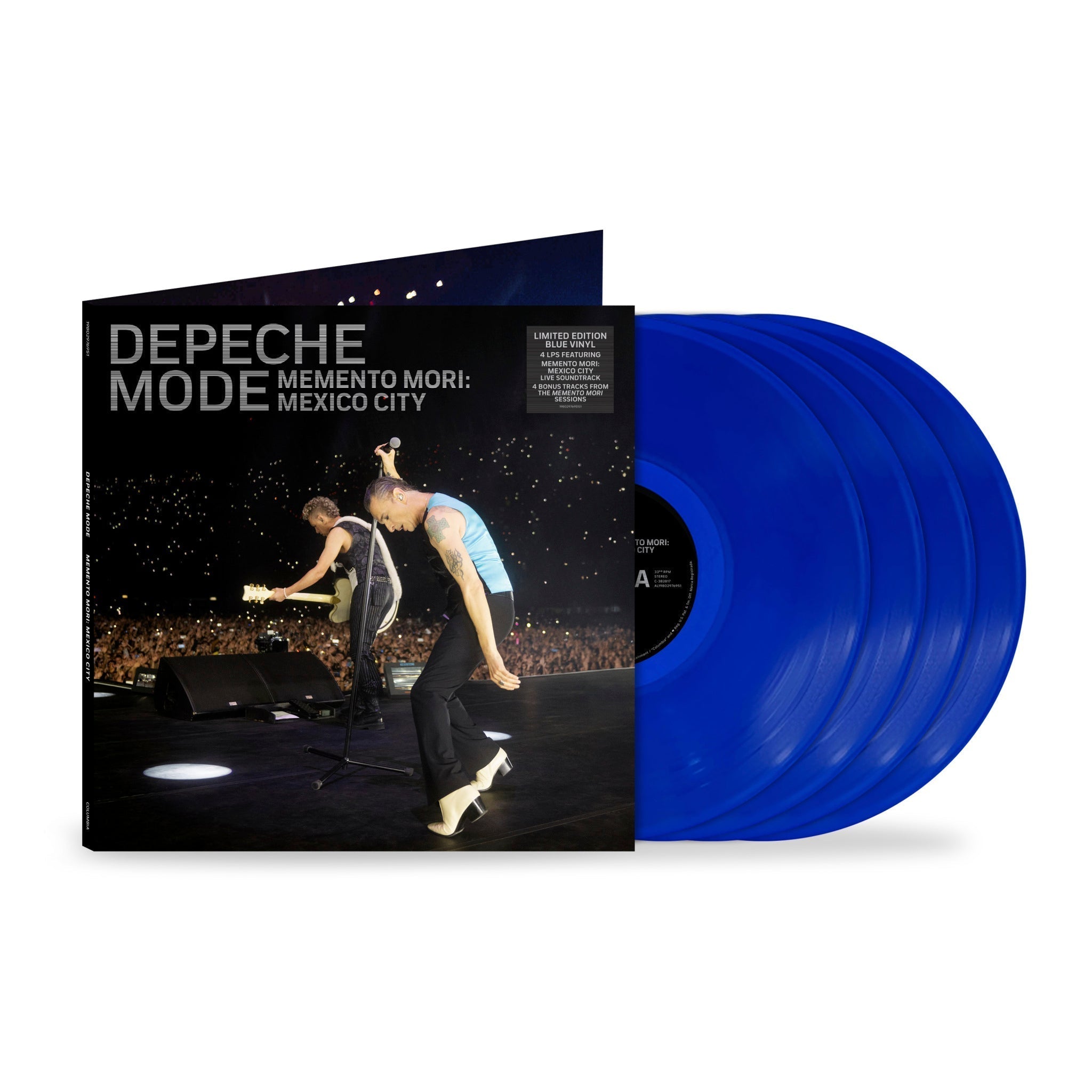 Depeche Mode - Memento Mori: Mexico City (Live) (4x Blue Vinyl) | Mint (M) Mint (M)