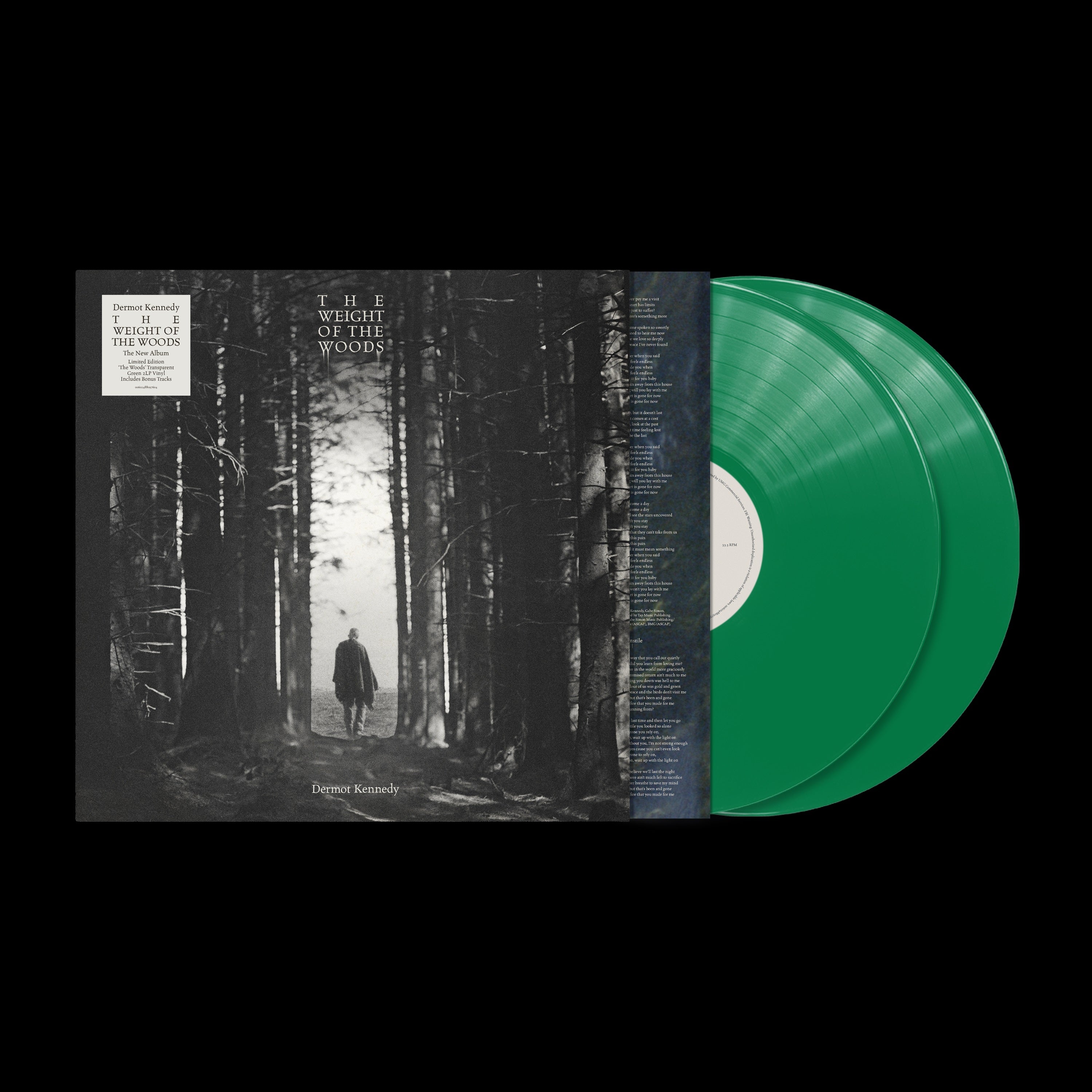 The Weight Of The Woods (Indie Exclusive) [Transparent Green 2 Lp] [Alternate Cover] Vinyl Record