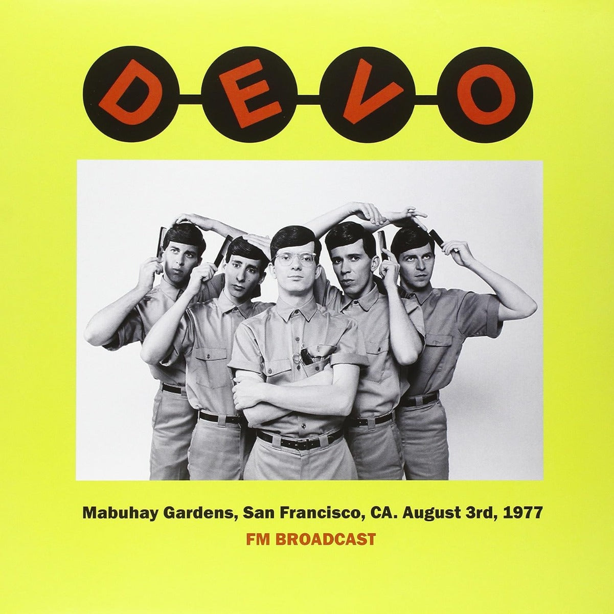 Devo Mabuhay Gardens, San Francisco: August 3rd. 1977 [Import] Vinyl Record