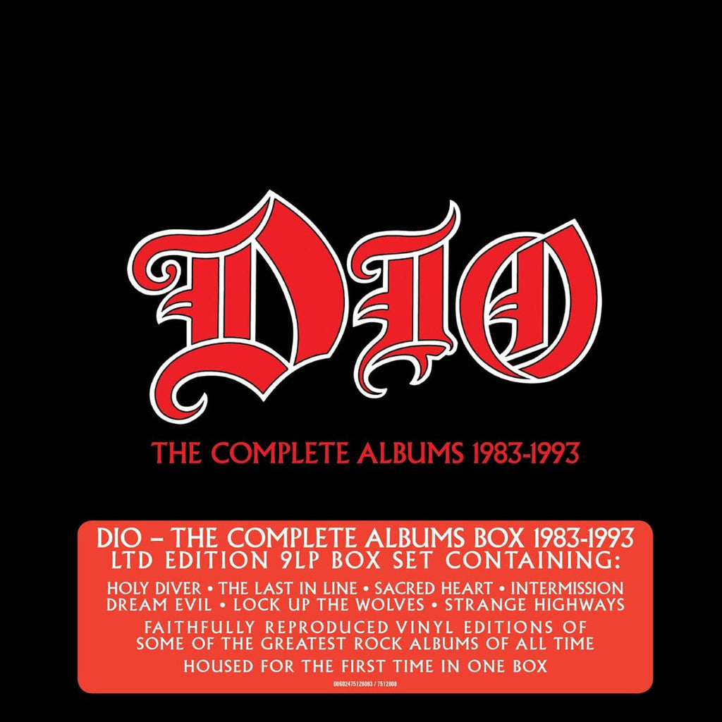 Dio The Complete Albums 1983-1993 (Limited Edition, Boxset) [Import] (9 LP's) Vinyl Record