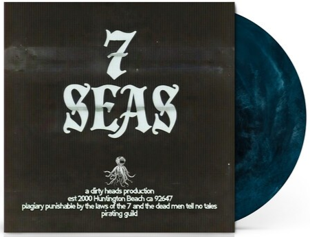 Dirty Heads - 7 Seas [Explicit Content] (Colored Vinyl, 140 Gram Palisades Blue Colored Vinyl) Vinyl Record
