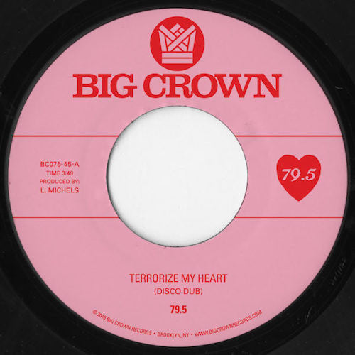 Terrorize My Heart (Disco Dub) | Mint (M) Generic