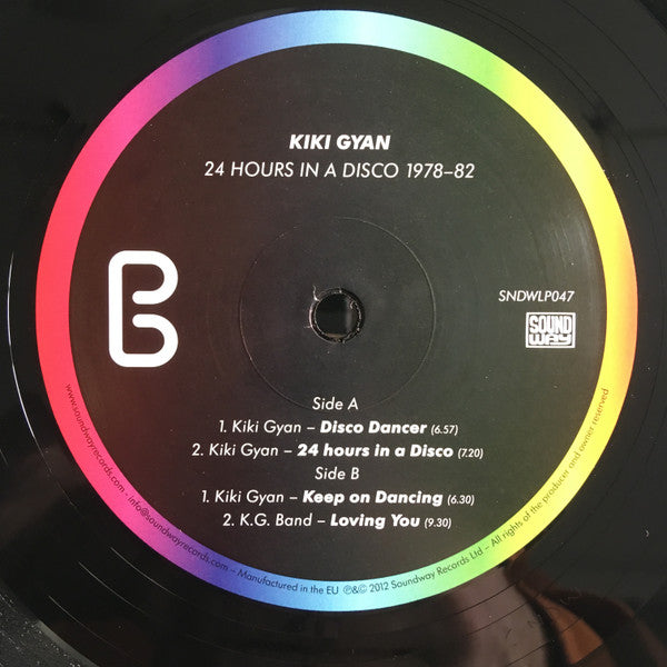 Kiki Gyan - 24 Hours In A Disco 1978-82 (2xVINYL) | Mint (M) Mint (M)