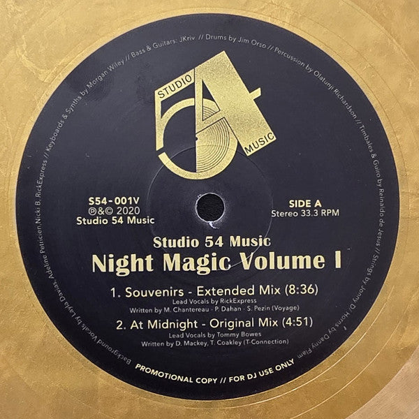 Night Magic Vol. I - The Disco Mixes 2020 (GOLD VINYL) | Mint (M) Mint (M)
