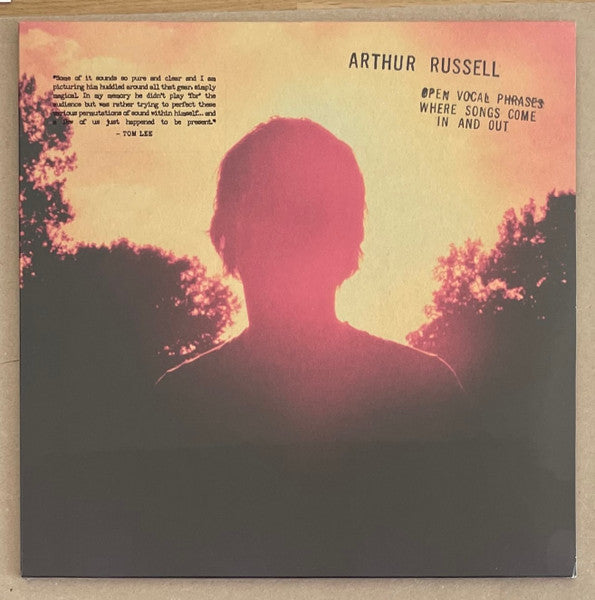 Arthur Russell - Open Vocal Phrases Where Songs Come In And Out (2x VINYL) | Mint (M) Mint (M)