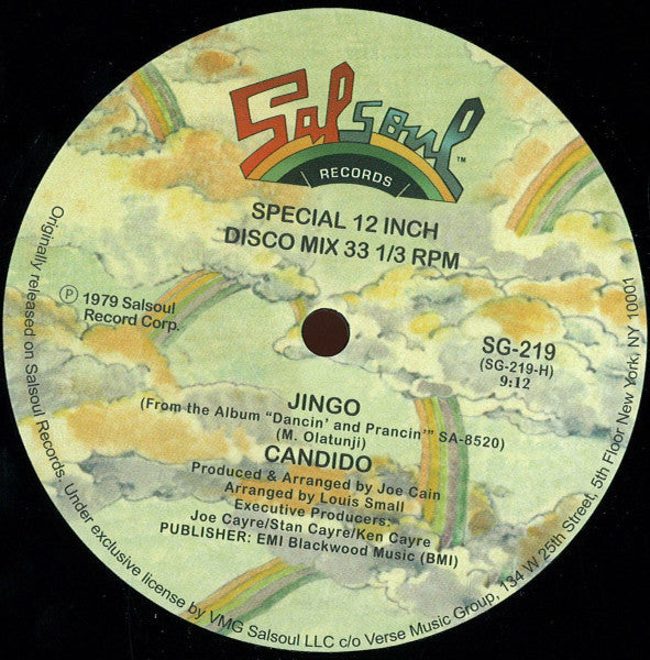 Jingo / Thousand Finger Man (VINYL) | Mint (M) Generic