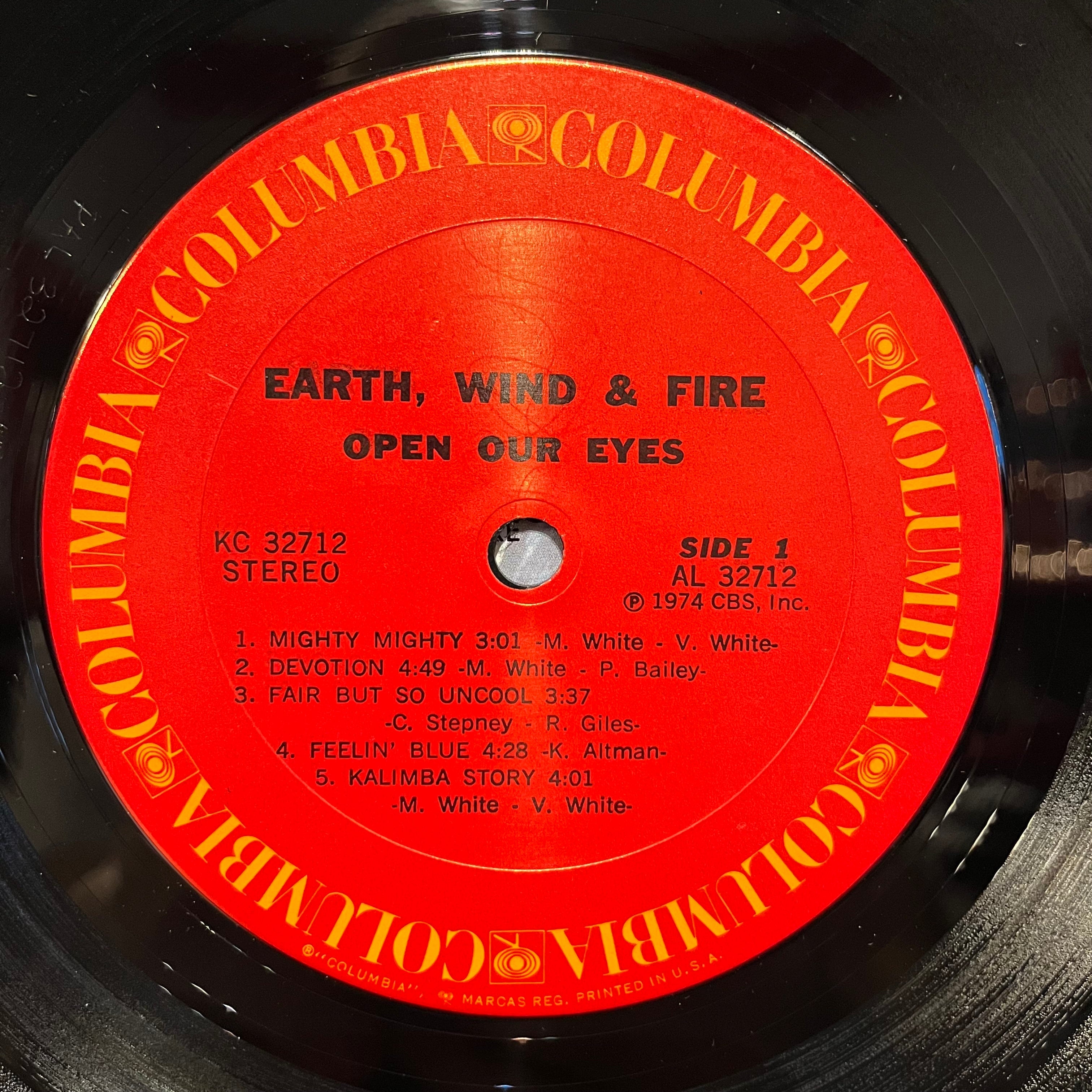 Earth, Wind & Fire - Open Our Eyes | Excellent (EX) Near Mint (NM)