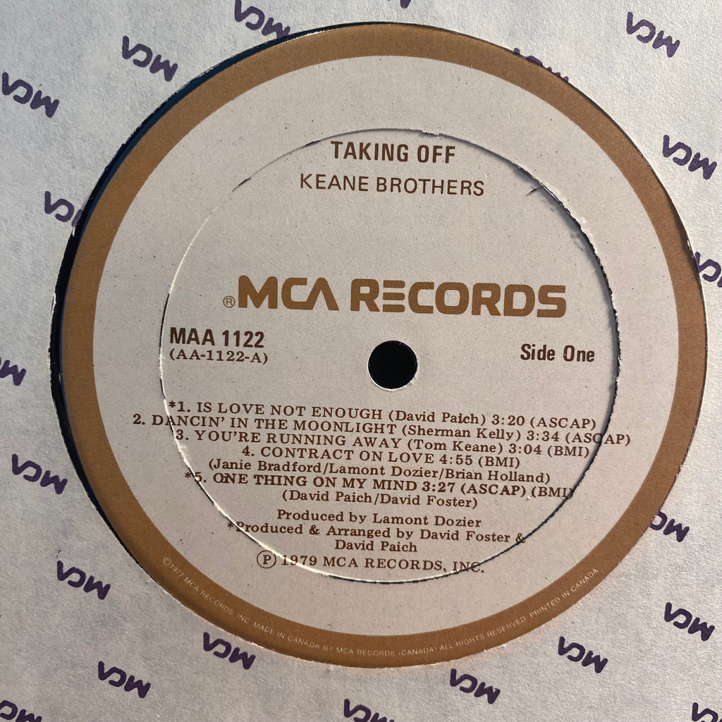 Keane Brothers - Taking Off *SANTA MARIA* | Excellent (EX) Near Mint (NM)