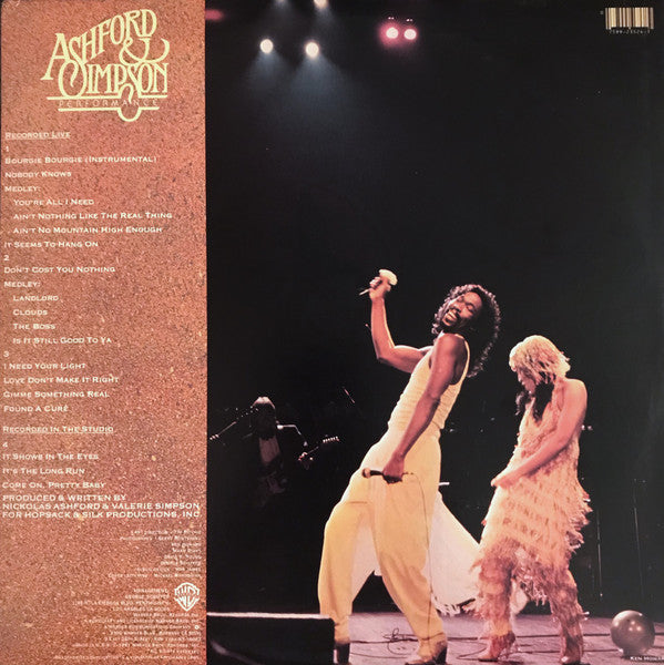 Ashford & Simpson - Performance | Near Mint (NM) Excellent (EX)