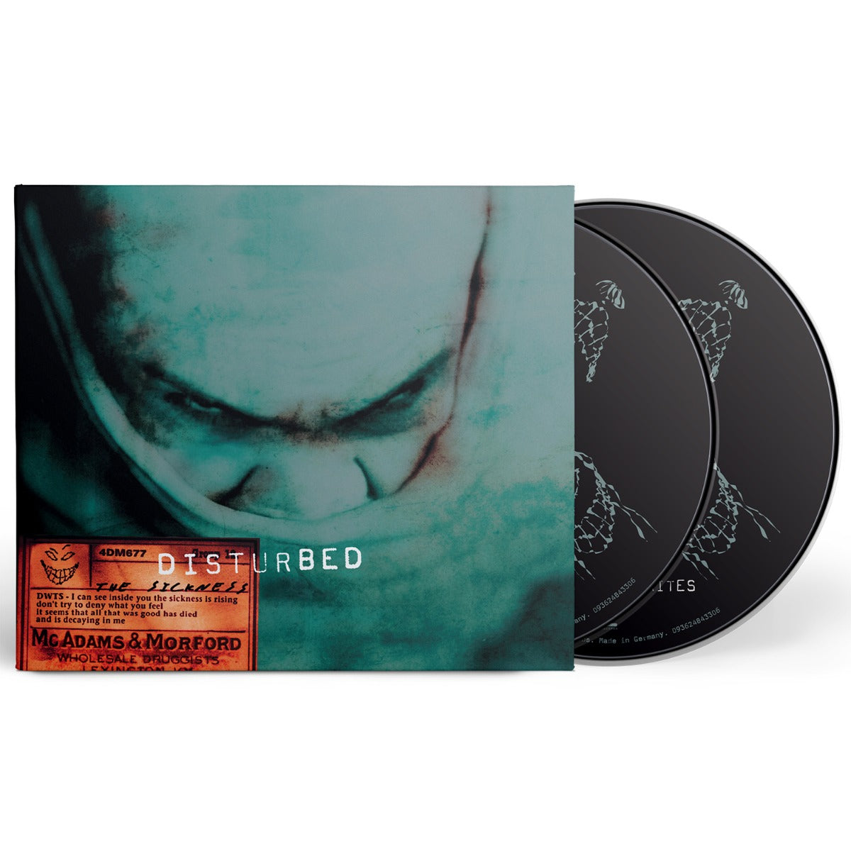 The Sickness [Explicit Content] (25th Anniversary Edition) (2 Cd's) Music CD