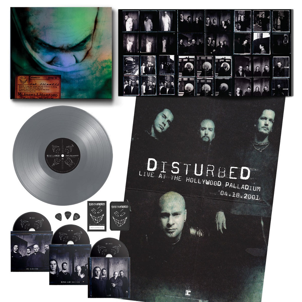 The Sickness [Explicit Content] (Boxed Set, Silver Colored Vinyl) (3 Cd's) Vinyl Record