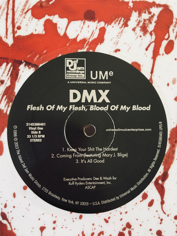 DMX Flesh Of My Flesh Blood Of My Blood Ruff Ryders, Def Jam Recordings 2xLP, Album, RE, S/Edition, Blo Mint (M) Mint (M)