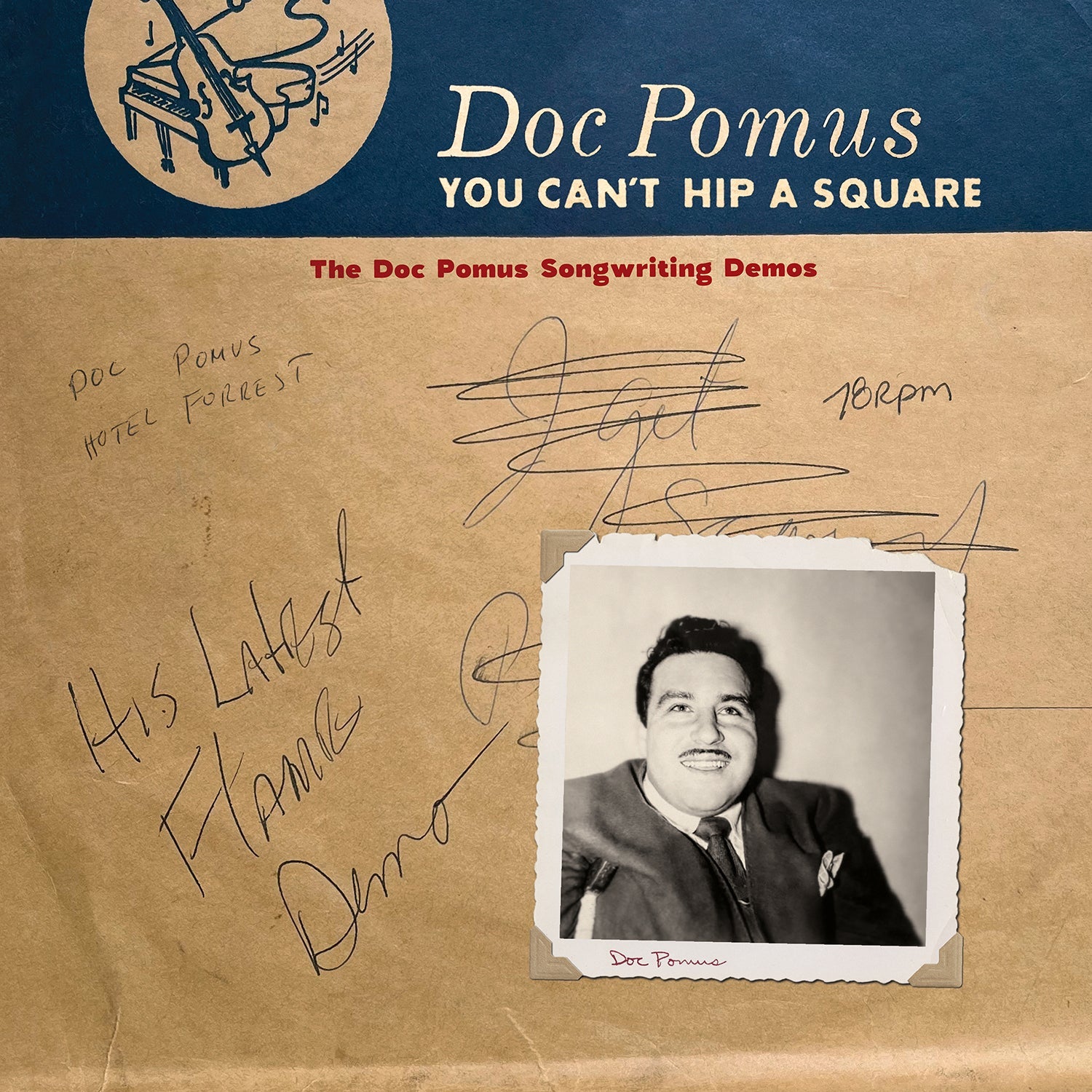 You Can'T Hip A Square: The Doc Pomus Songwriting Demos Music CD