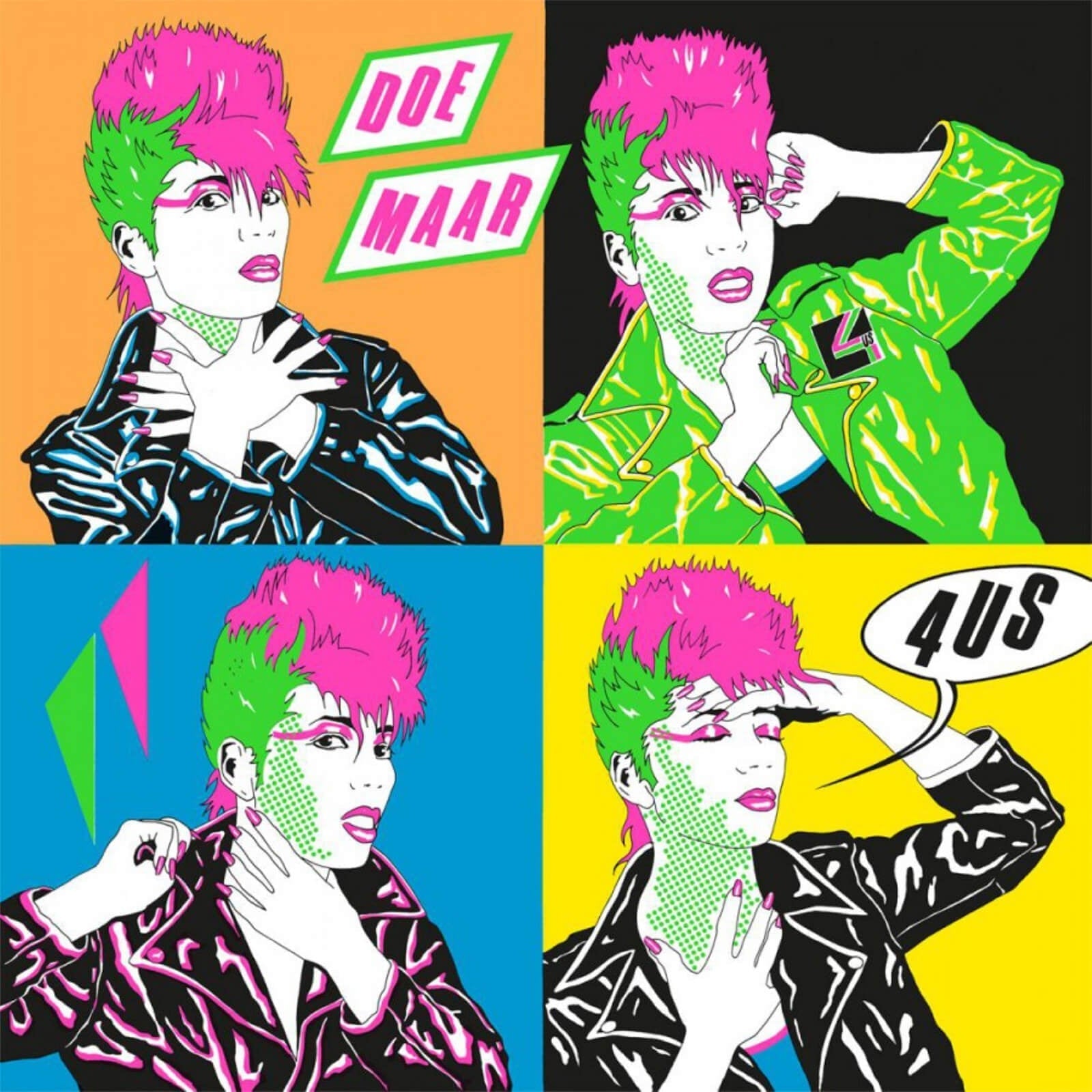 Doe Maar - 4Us (180G, Insert) [Black Vinyl] [Vinyl] Vinyl Record