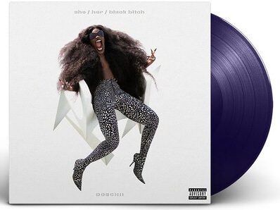 She / Her / Black Bitch (Limited Edition, Midnight Indigo Colored Vinyl) [Import] (12" Single) Vinyl Record
