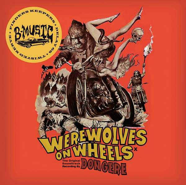 Werewolves on Wheels Music CD