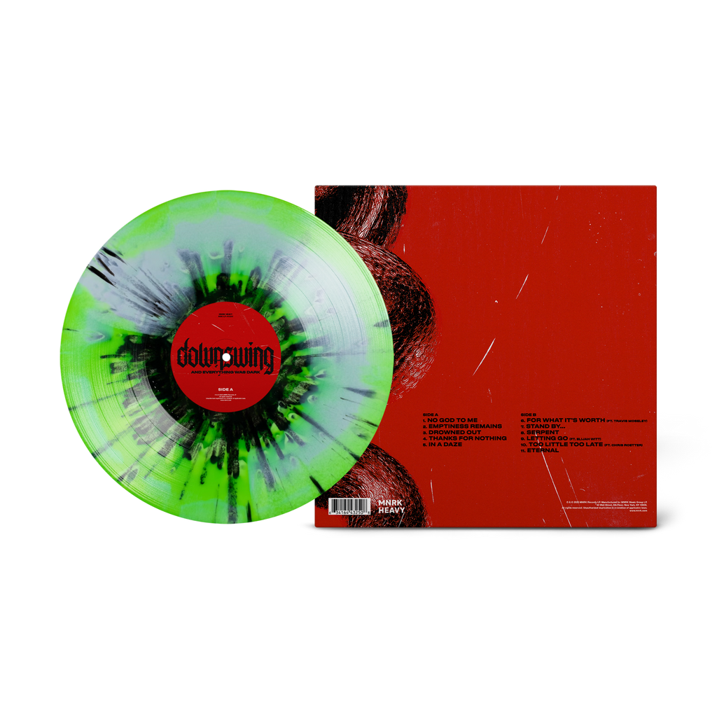 Downswing - And Everything Was Dark (Green/Black Splatter) Vinyl Record