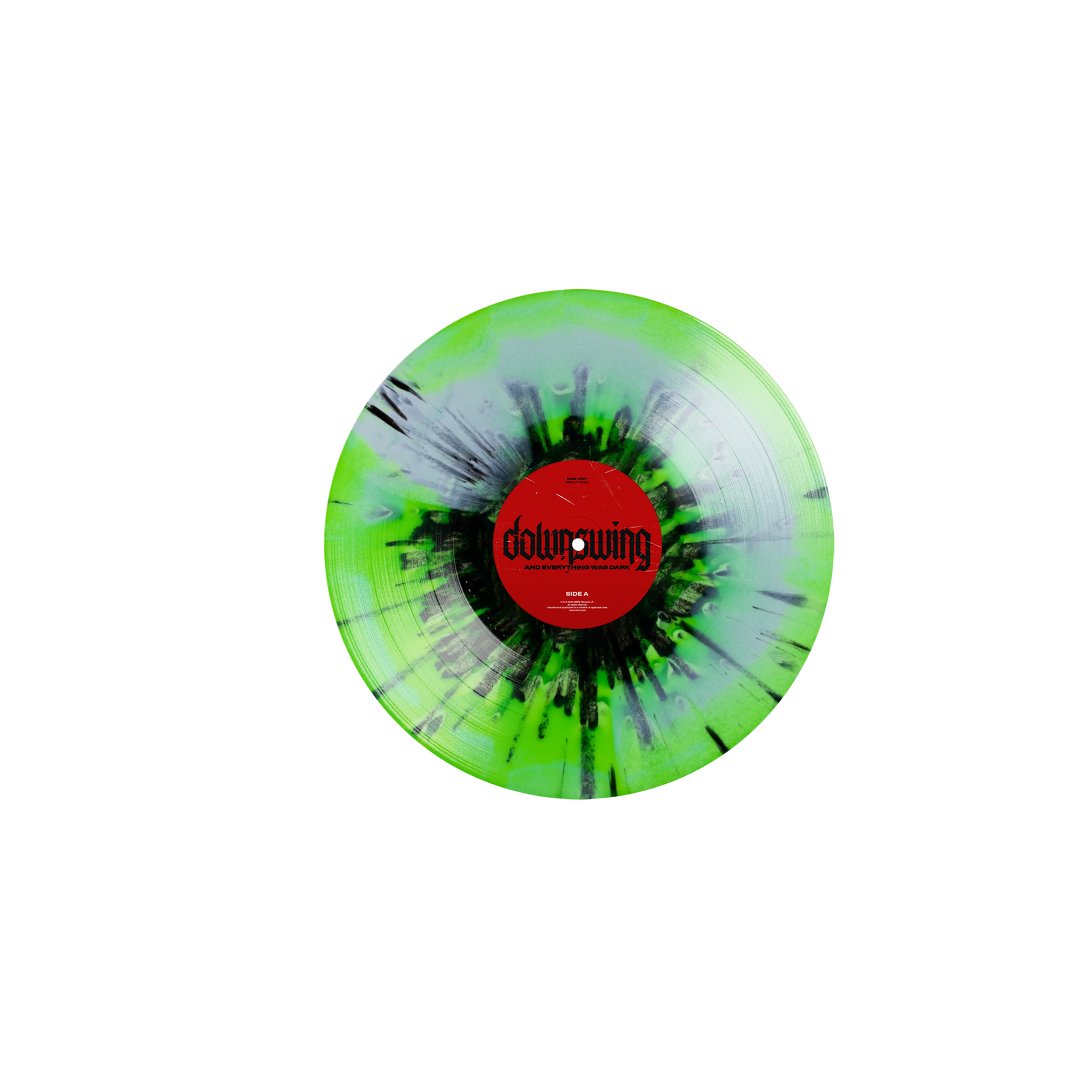 Downswing - And Everything Was Dark (Green/Black Splatter) Vinyl Record