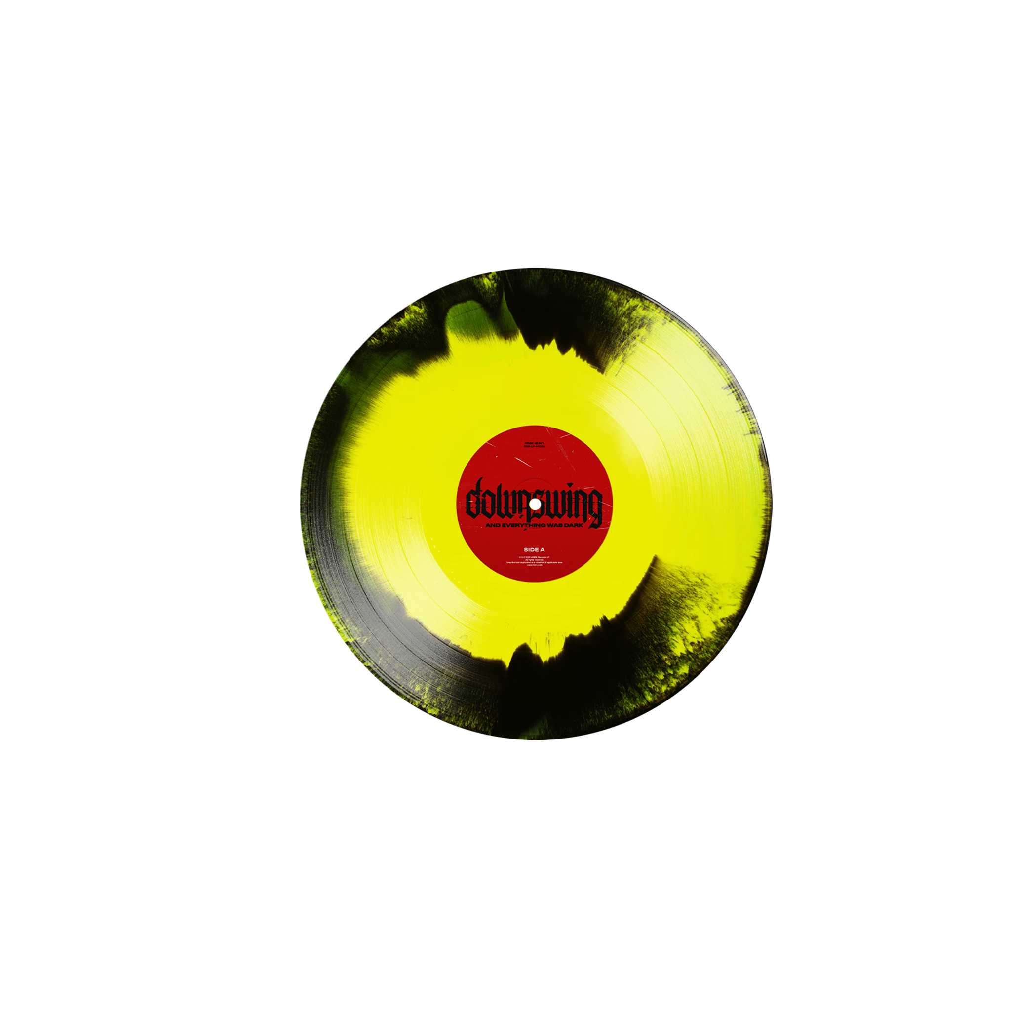 Downswing - And Everything Was Dark (Yellow Blend) Vinyl Record