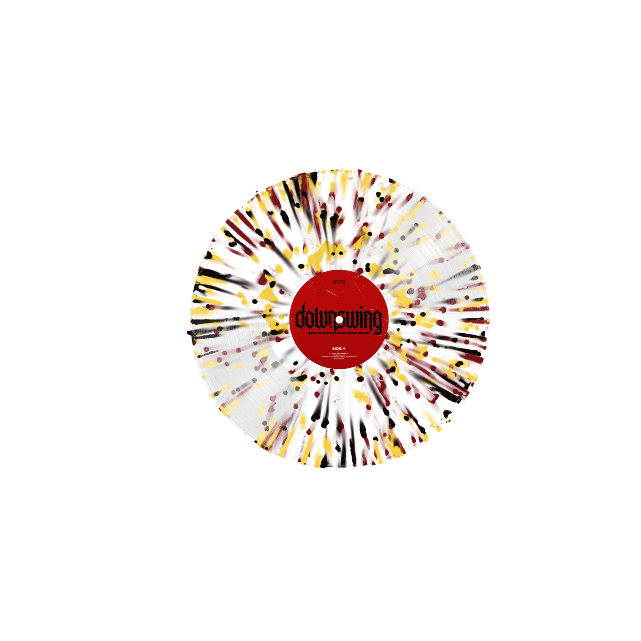 Downswing - And Everything Was Dark 3 Color Splatter Vinyl Record