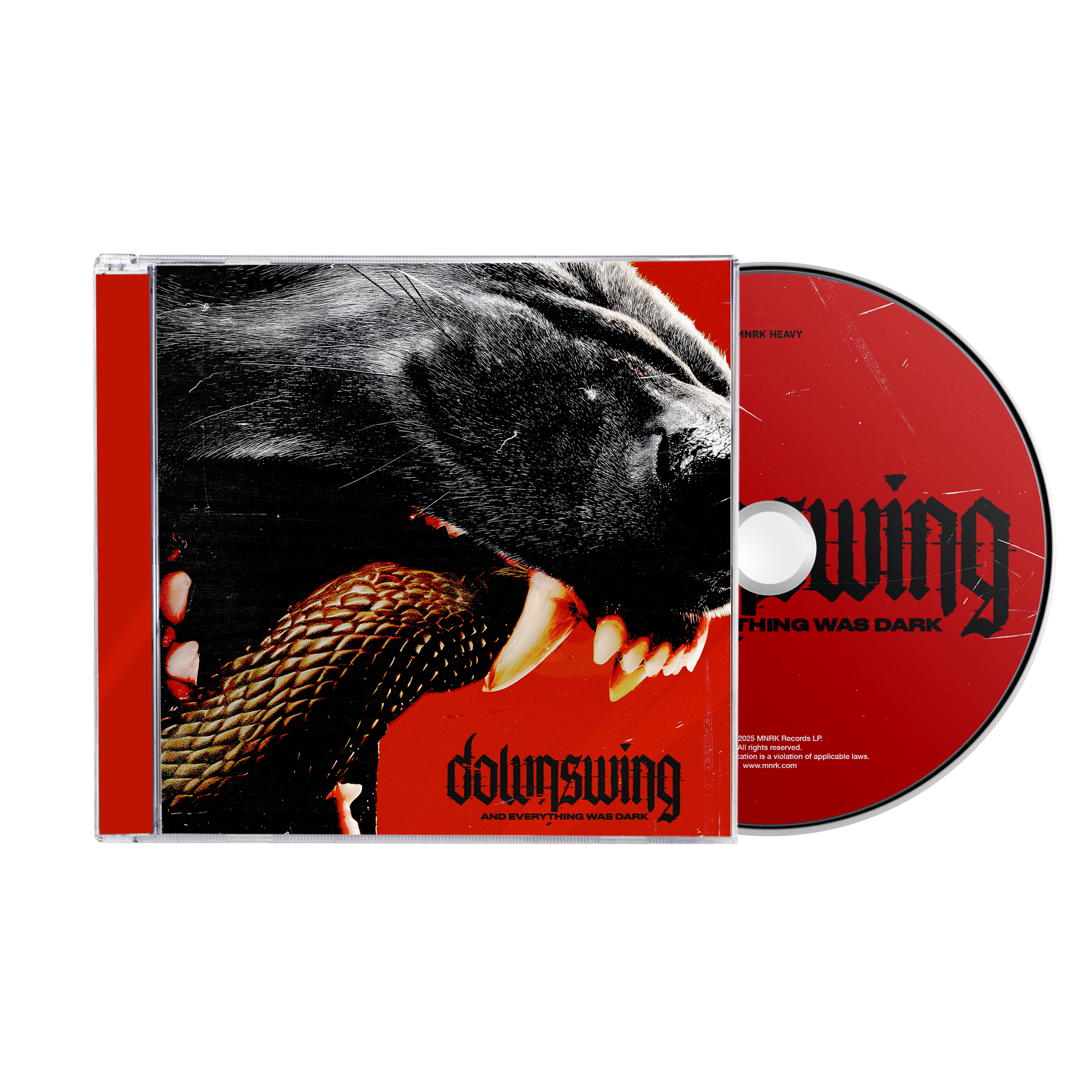 Downswing - And Everything Was Dark  Music CD