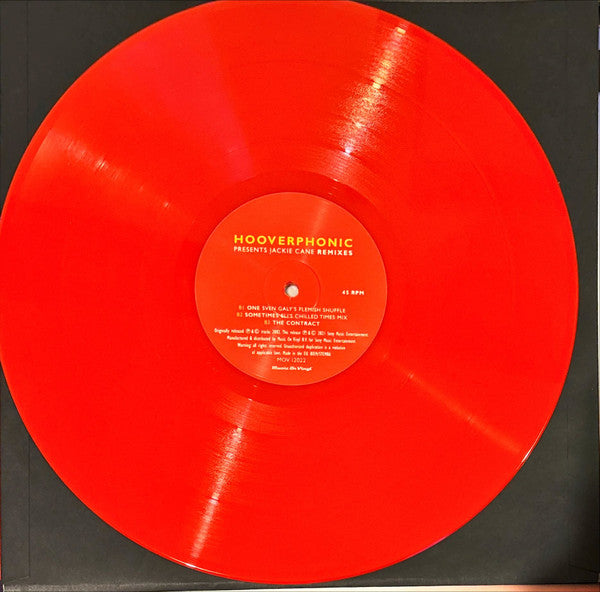 Hooverphonic - Presents Jackie Cane Remixes (VINYL) | Mint (M) Mint (M)