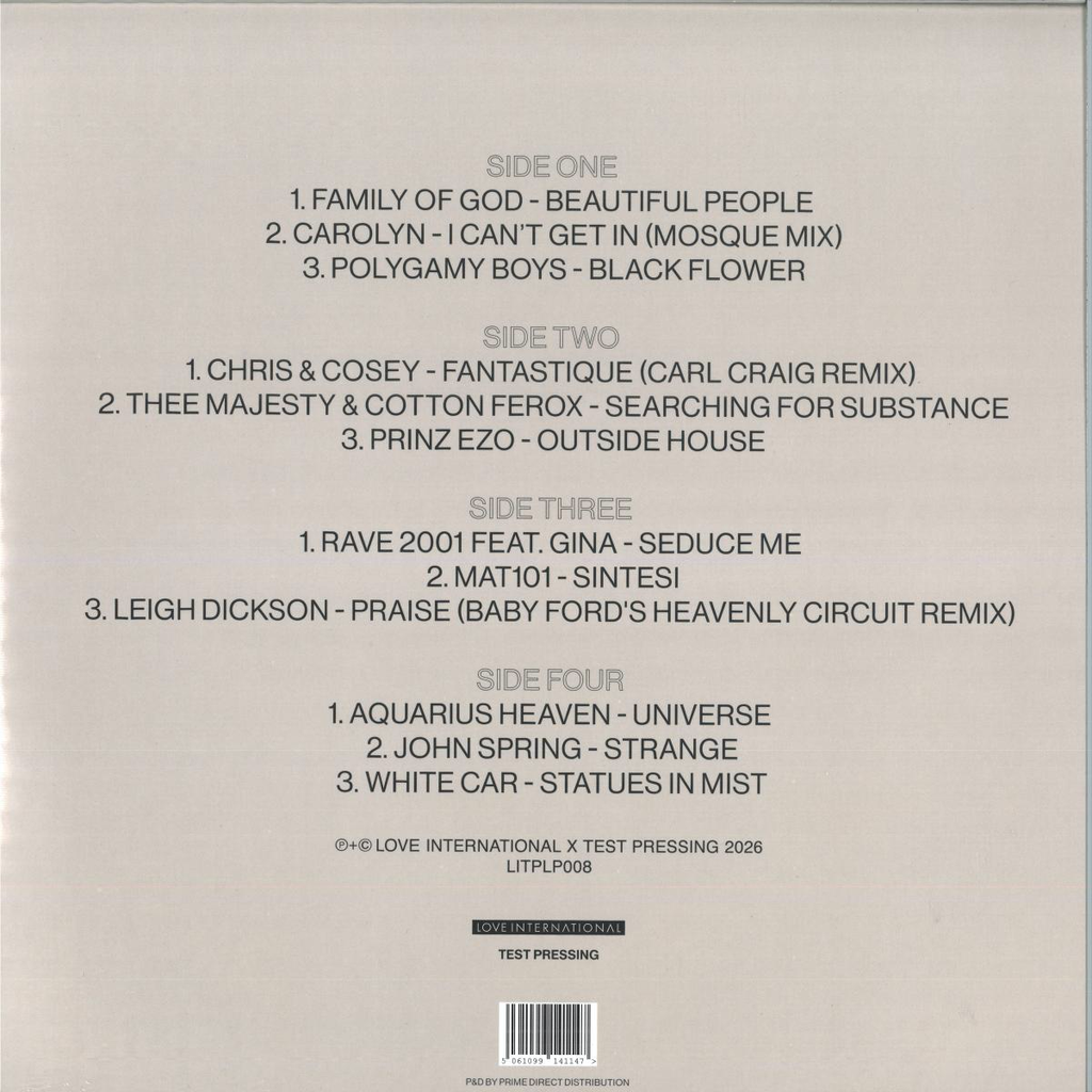 Various Artists - (PRESALE) Ivan Smagghe presents: The Sound of Love International #008 (2xVINYL) | Mint (M) Mint (M)